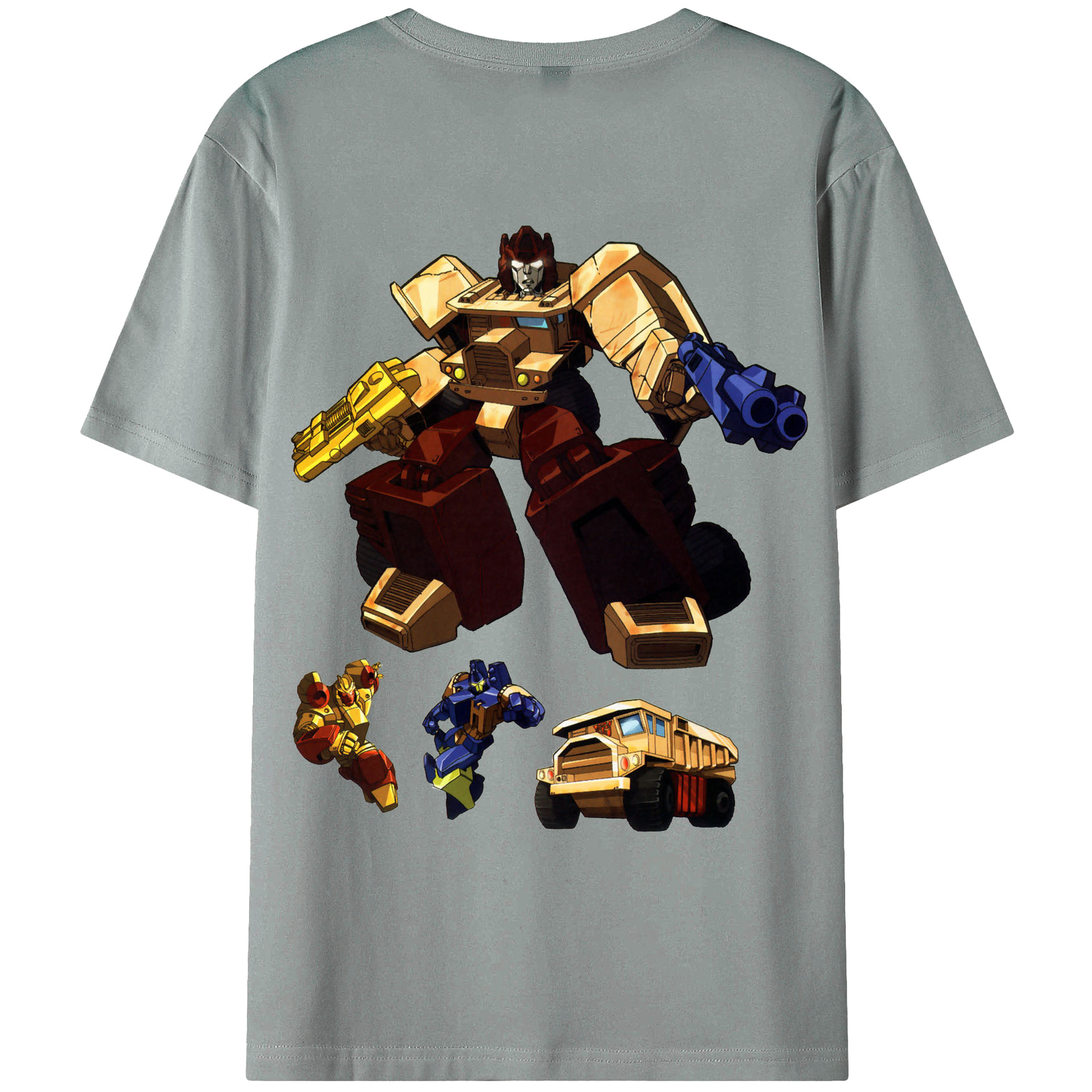 （画像用）  綿100％ メンズ半袖Tシャツ（バックプリント） 通気性